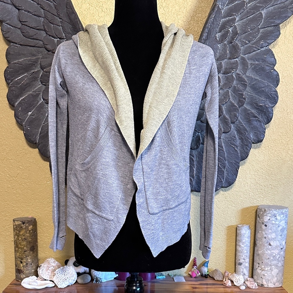 Lululemon Reversible Open Front Cardigan Sweater